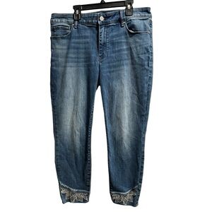 White House Black Market The‎ Skinny Crop, size 12